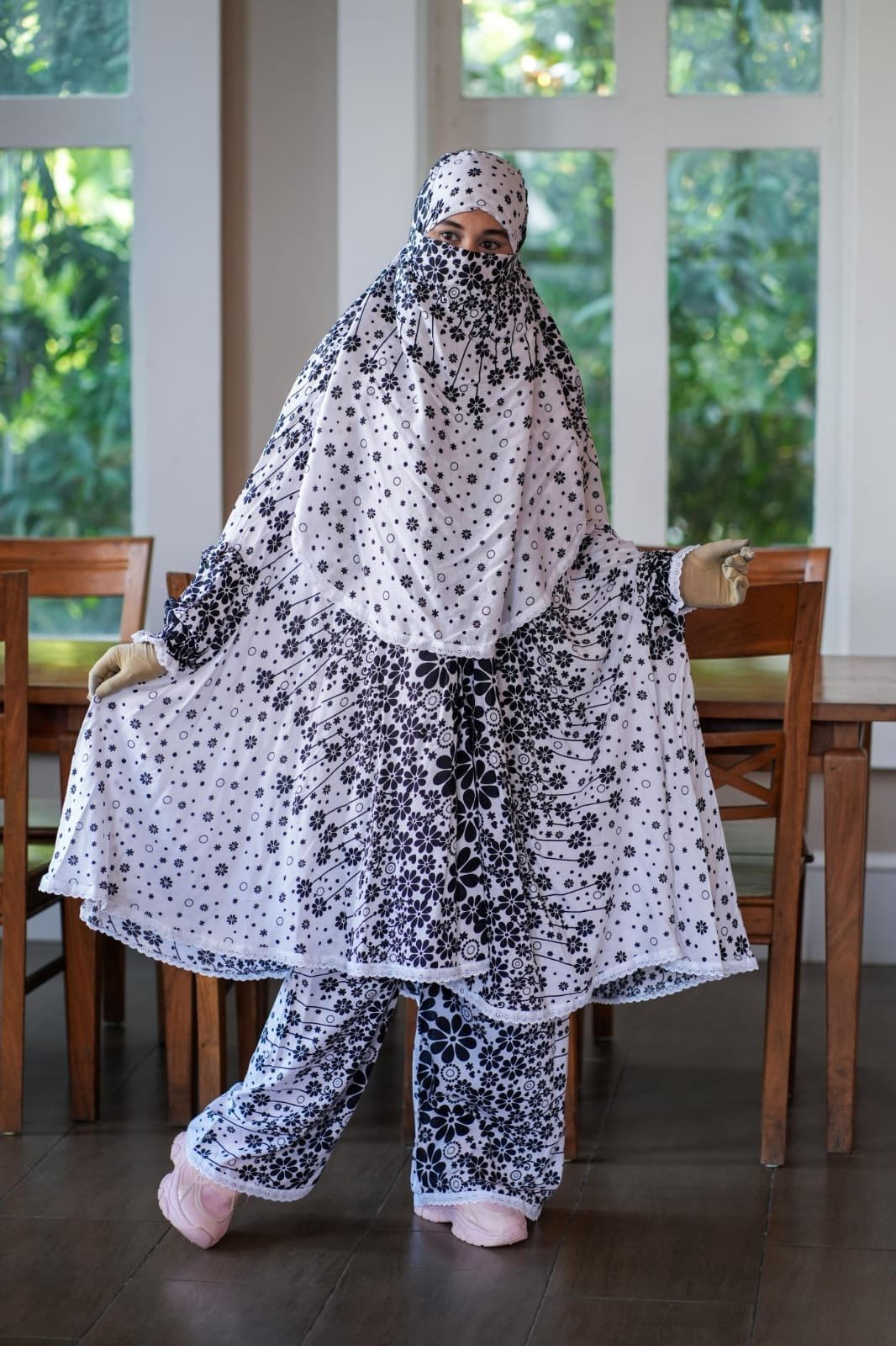 Khimar With Plazu Set