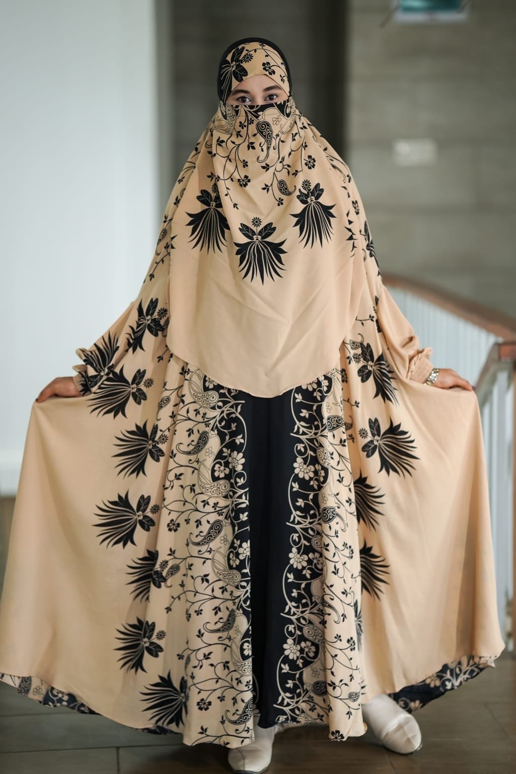 Premium Long Khimar Code 18