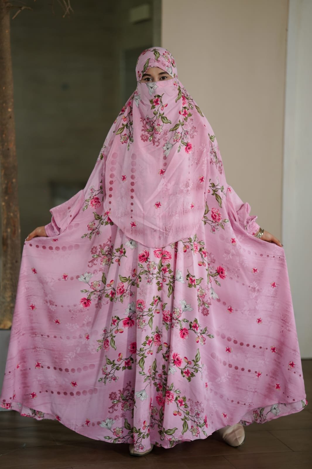 Premium Long Khimar Code 33