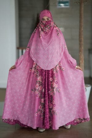 Premium Long Khimar Code 36