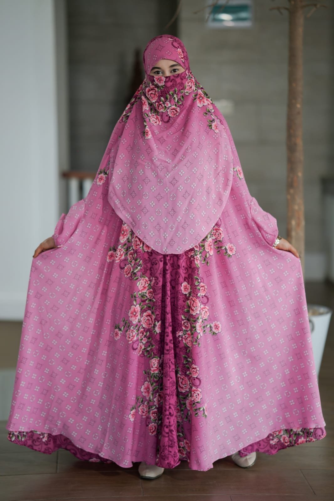 Premium Long Khimar Code 36