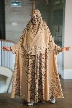 Premium Long Khimar Code 22