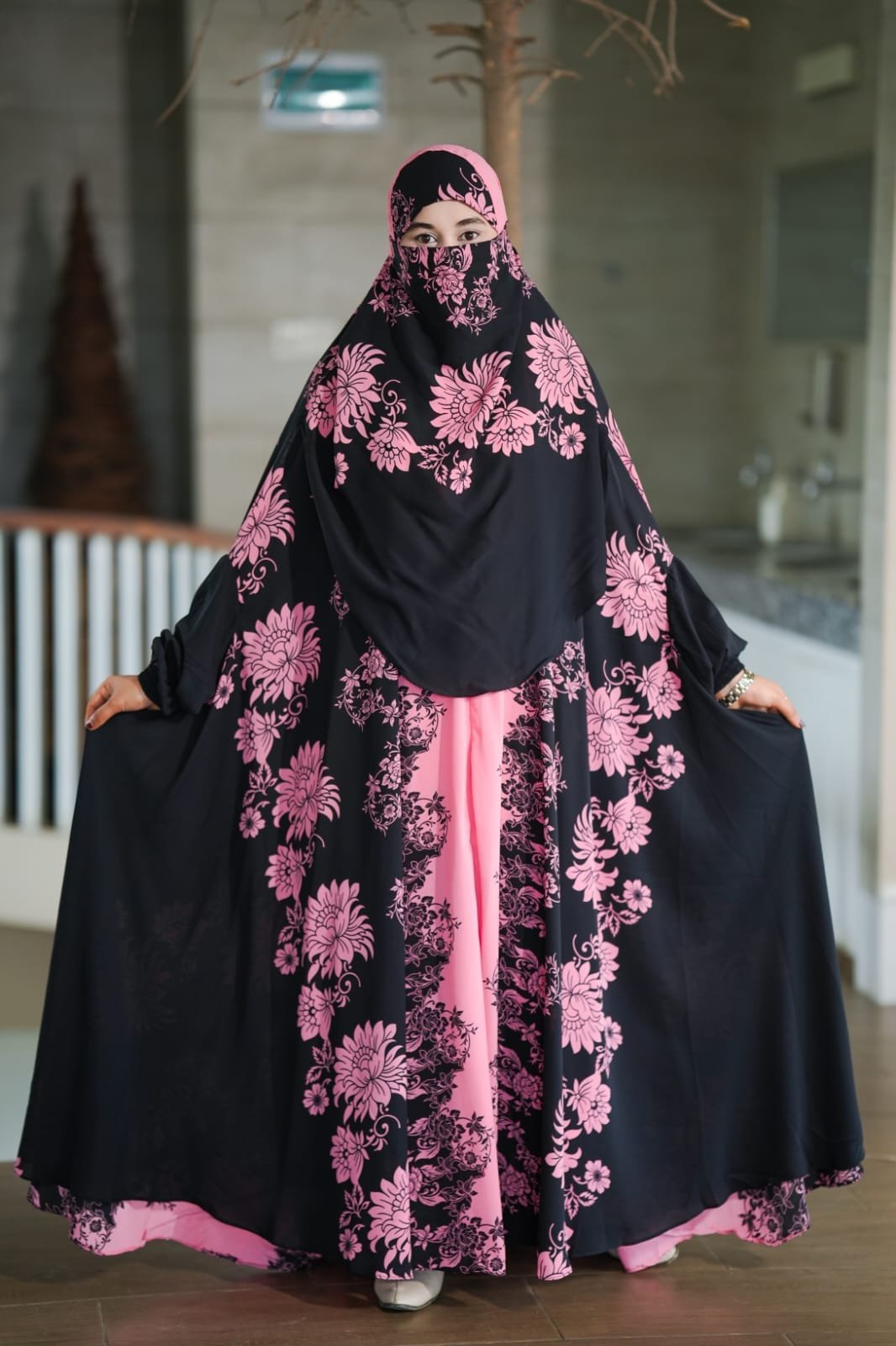 Premium Long Khimar Code 24