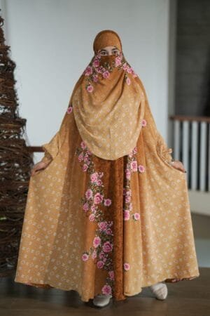 Premium Long Khimar Code 34