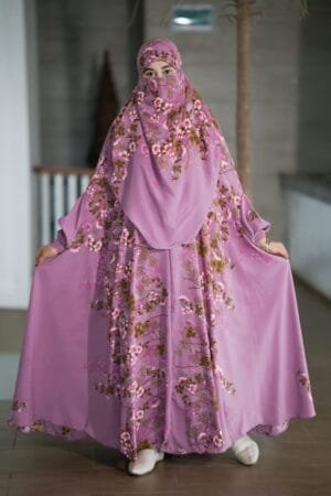 Premium Long Khimar Code 23