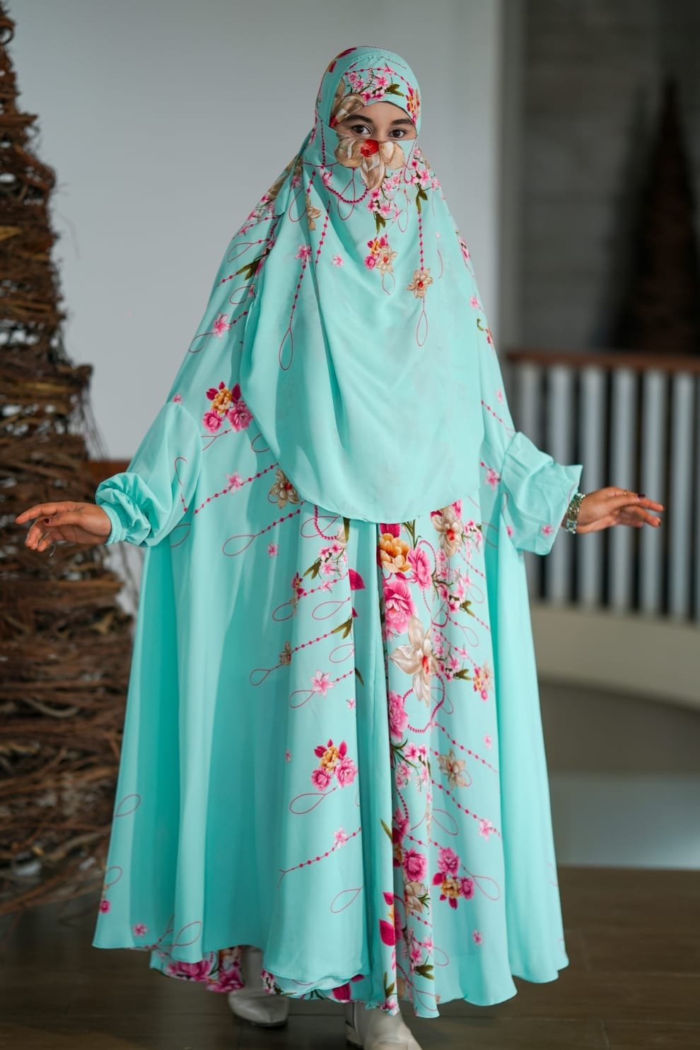 Premium Long Khimar Code 32