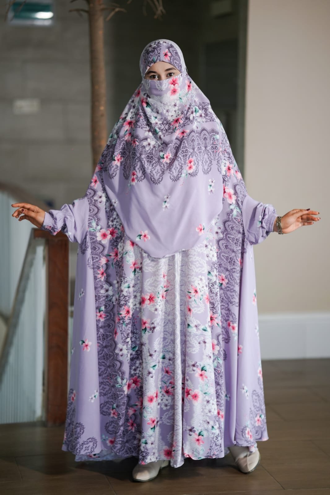 Premium Long Khimar Code 15