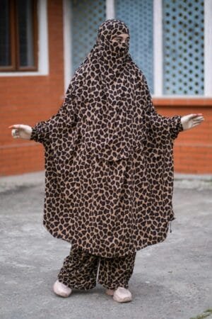 Luxury Mishori Silk Khimar Set - 24