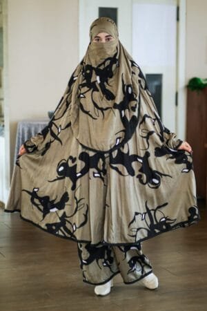Khimar With Plazu 075