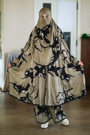 Khimar With Plazu 075