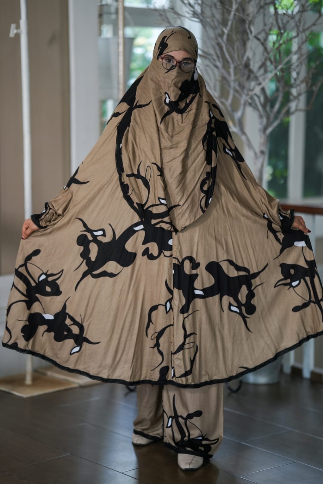 Khimar With Plazu 077