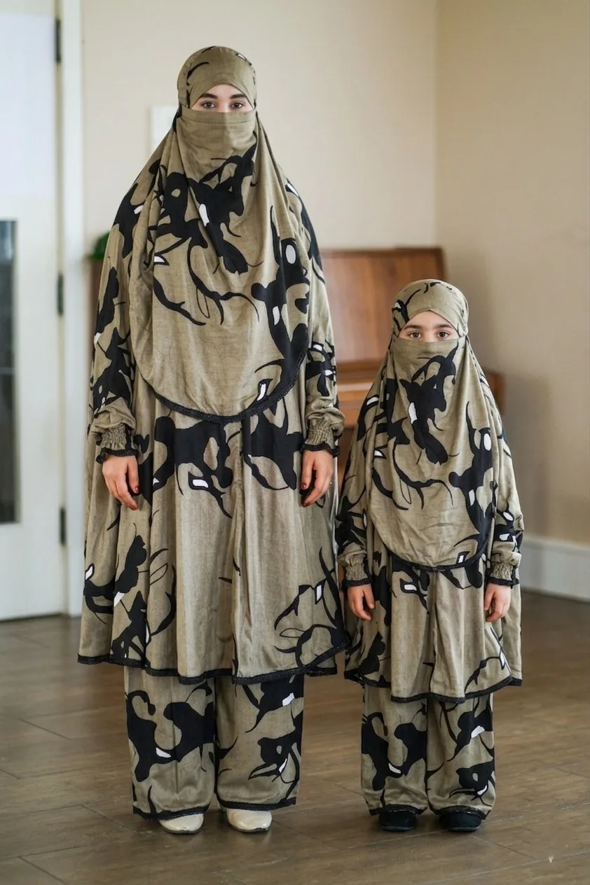 Khimar Plazu Combo Set