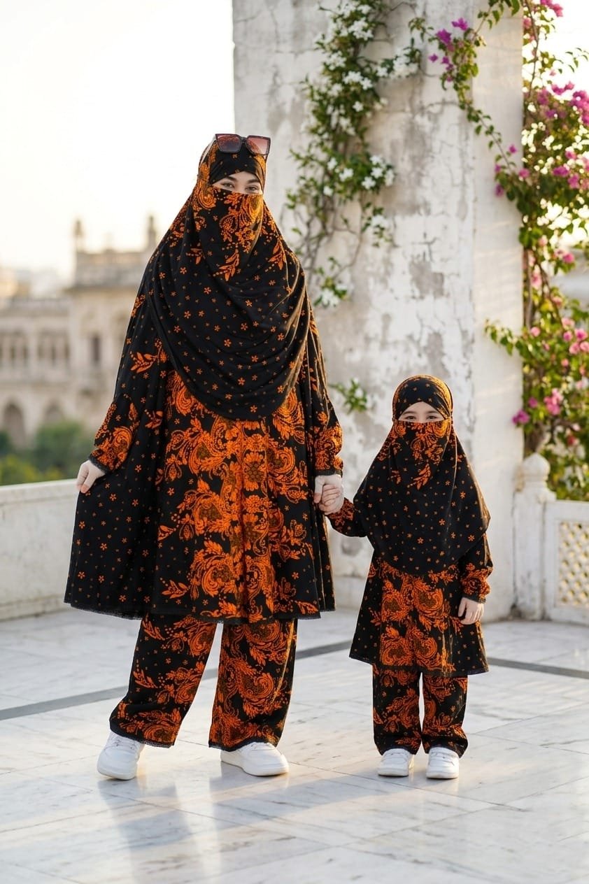 Khimar With Plazu Combo Set- 255