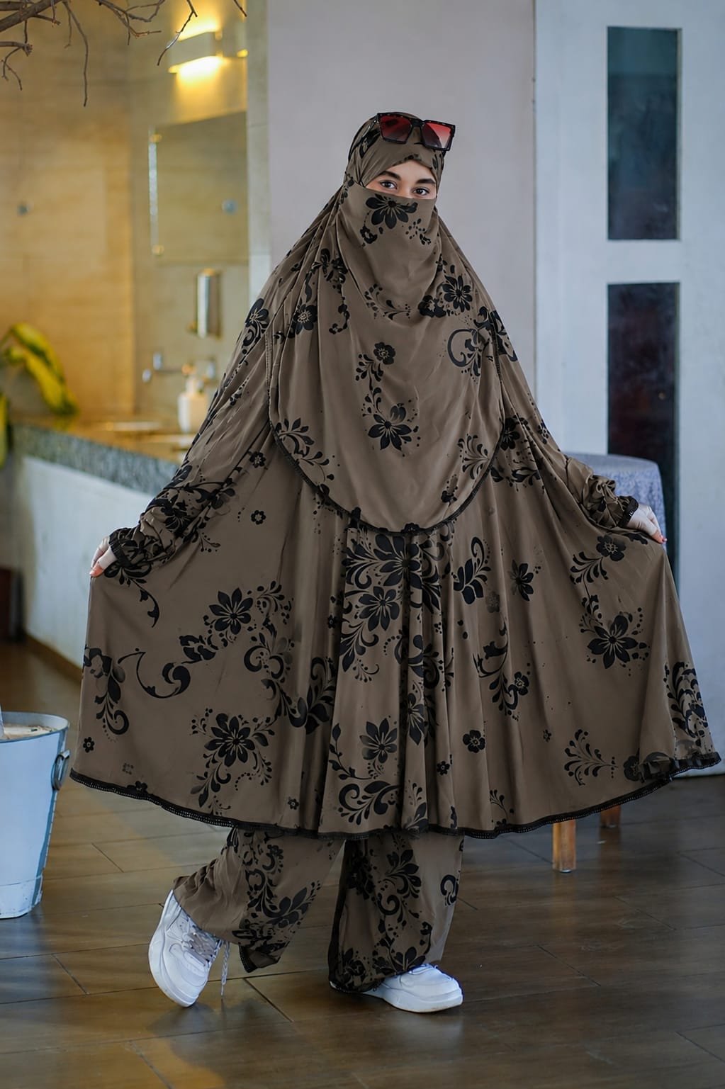 Khimar With Plazu 119
