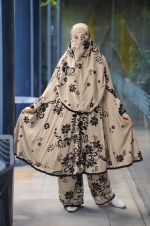 Khimar With Plazu 019
