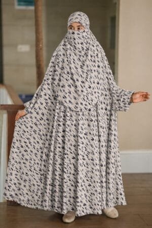 Premium Long Khimar Code 48