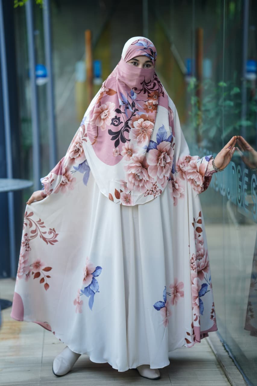 Premium Long Khimar Code 47