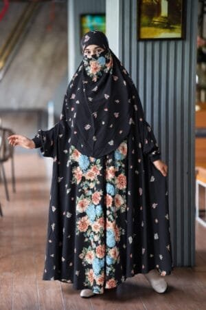 Premium Long Khimar Code 54