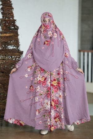 Premium Long Khimar Code 59