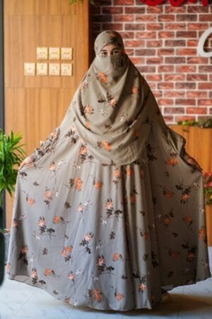 Premium Long Khimar Code 45