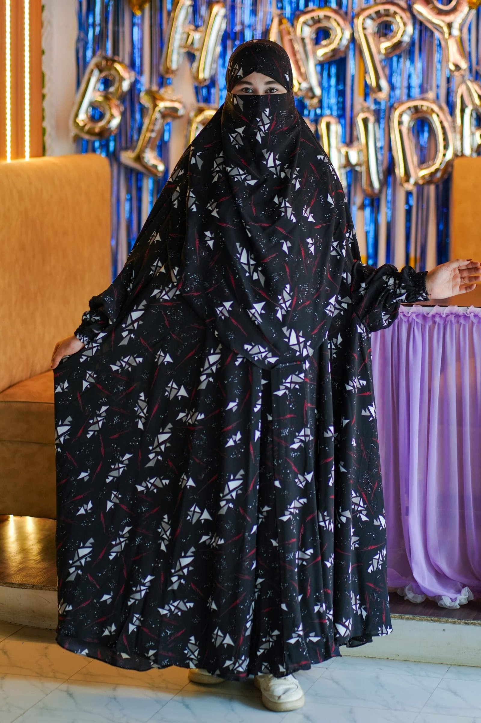 Premium Long Khimar Code 51