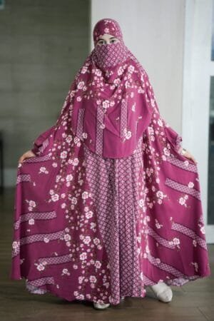 Premium Long Khimar Code 39