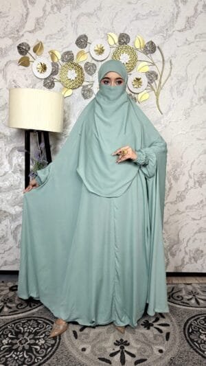 Premium Long Khimar Code 04