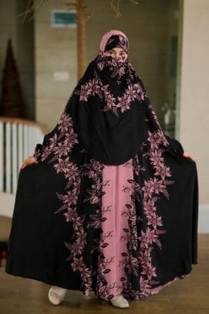 Premium Long Khimar Code 10