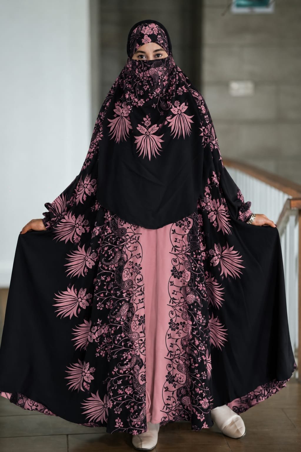 Premium Long Khimar Code 41