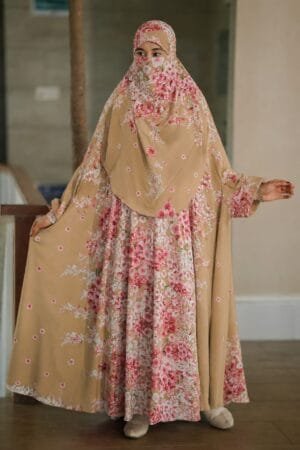 Premium Long Khimar Code 42
