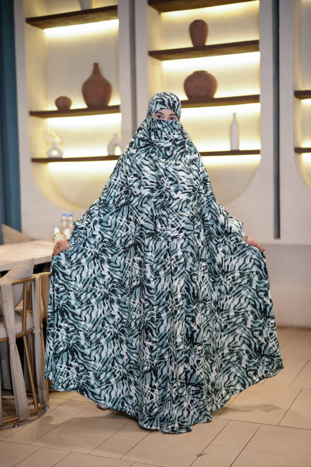 Premium Long Khimar 214