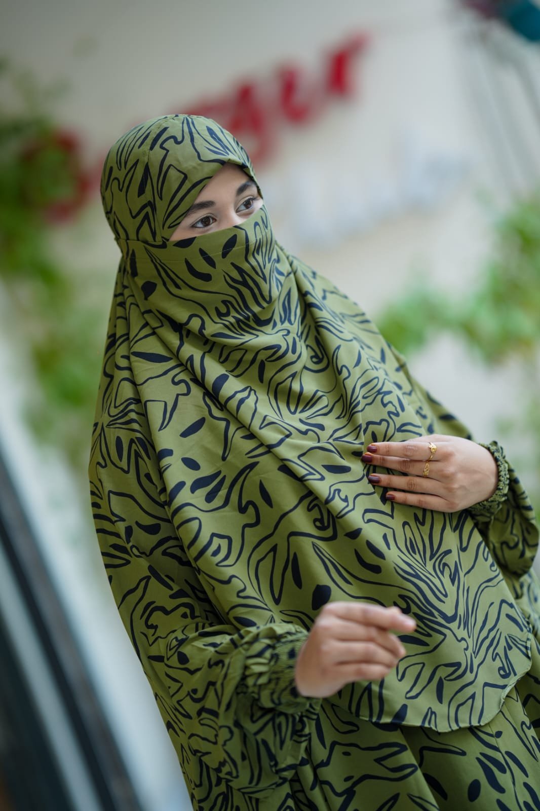 Premium Long Khimar Code 14 - Image 2