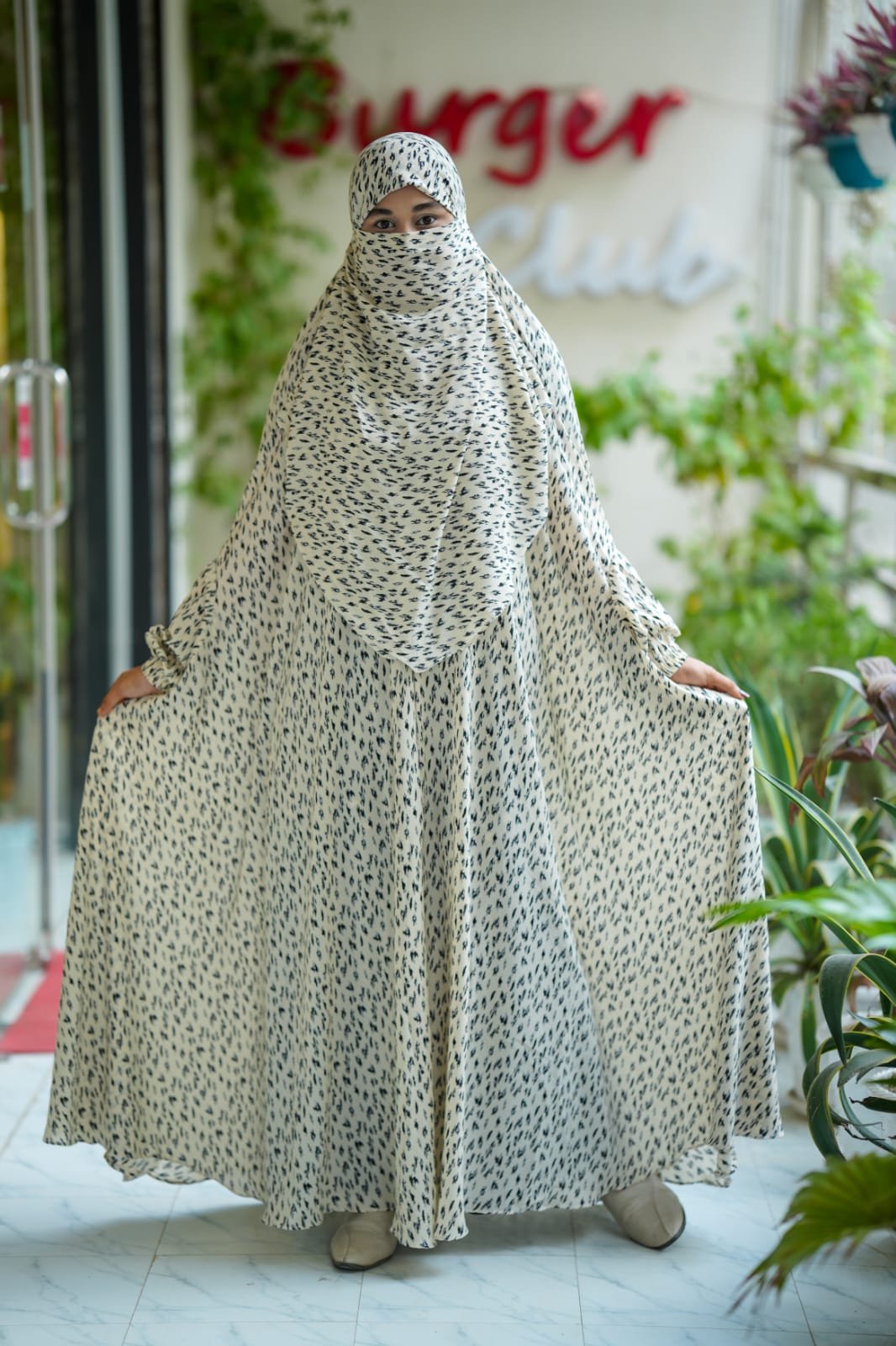 Premium Long Khimar Code 16